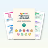 Bystrzaki: Pogadajmy o emocjach, 100 kart rozmów (PDF)